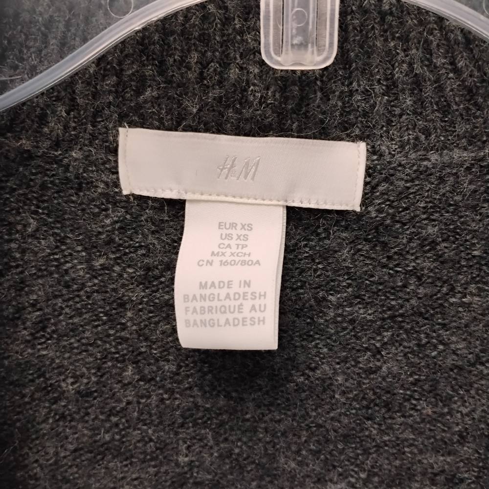 H&M Charcoal Women's Cardigan - Picture 3 of 4